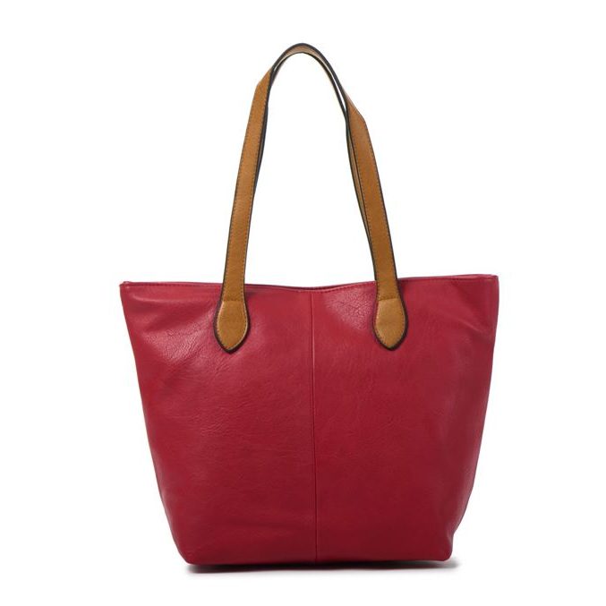 Small Red Shopper Bag (LS612) | Craft Works gallery