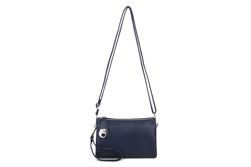 Small Navy Bag | Navy Handbag | Craft Works gallery