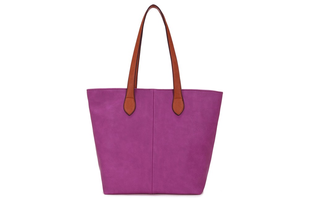 Small Purple Shopper Bag (LS1120) | Craft Works gallery